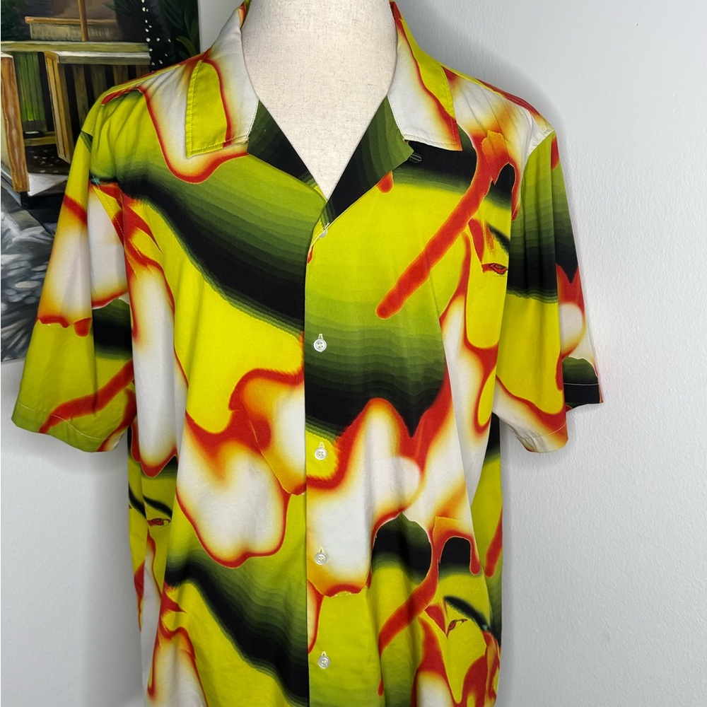 Zara x Rhuigi Abstract Multicolored Oversized Shirt - Men’s Extra Large (XL)